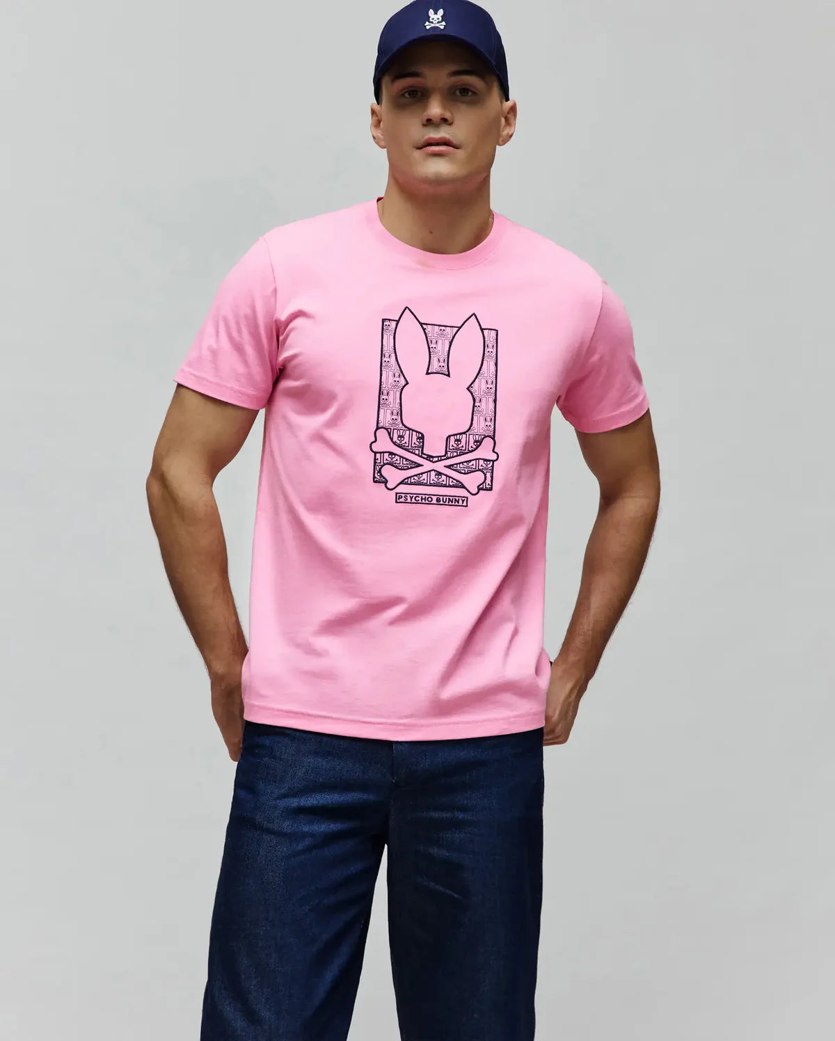 Mens keon embroidered graphic tee