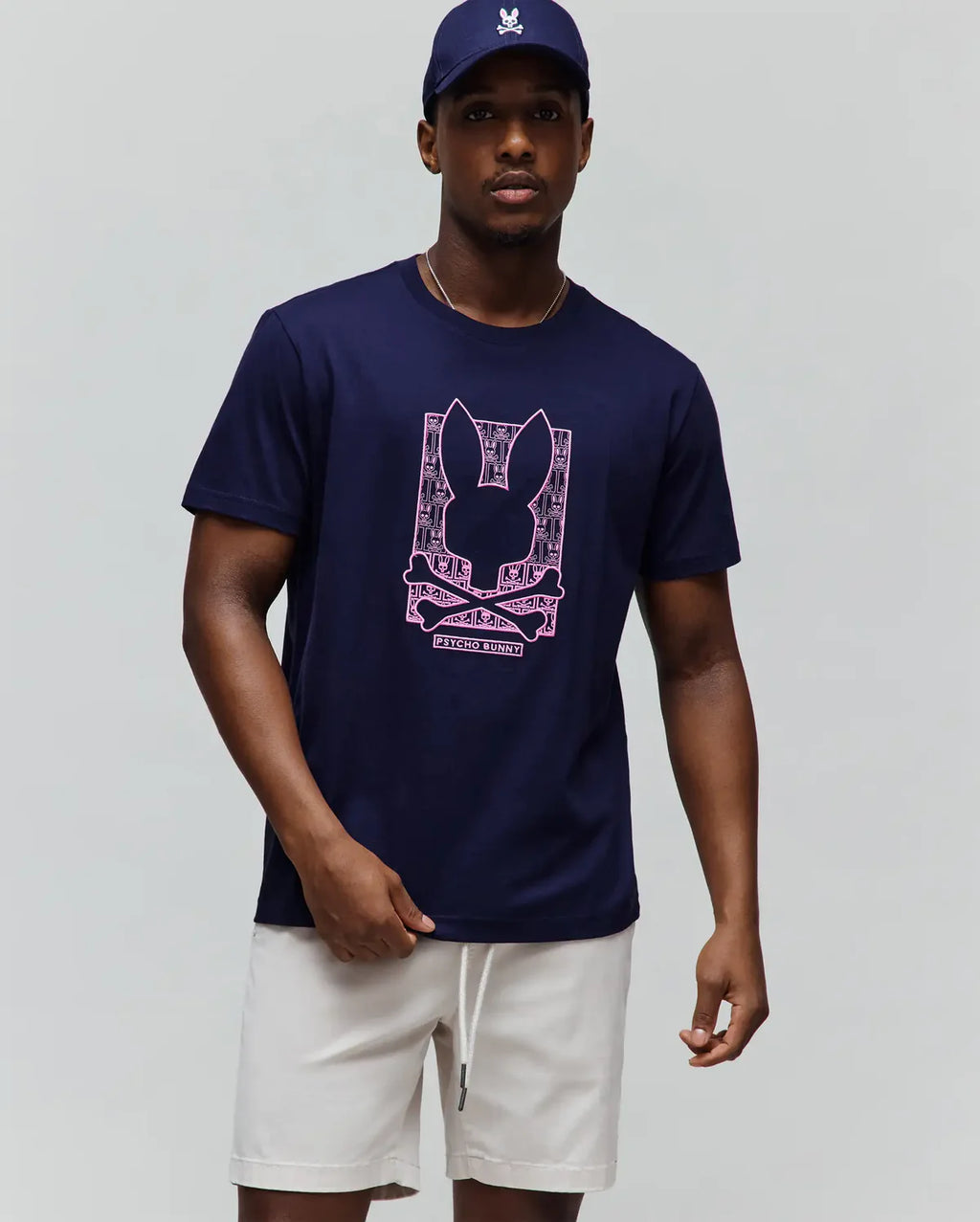 Mens keon embroidered graphic tee
